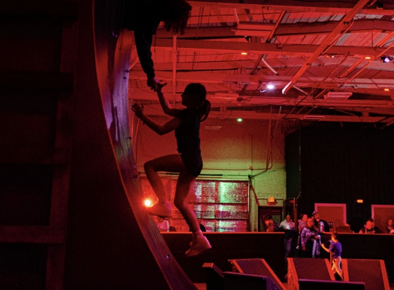 Movement Terrain OCR Fitness - Ludlow, MA. Warped Wall | Party Lights