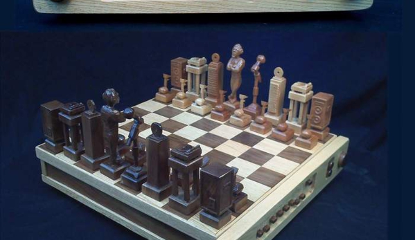 Hand Carved Custom Themed Chess Sets by Jim Arnold - Independence, VA