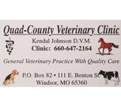 Quad-County Veterinary Clinic - Windsor, MO