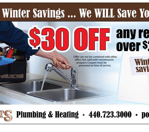 Pompeii's Plumbing & Heating - Avon, OH