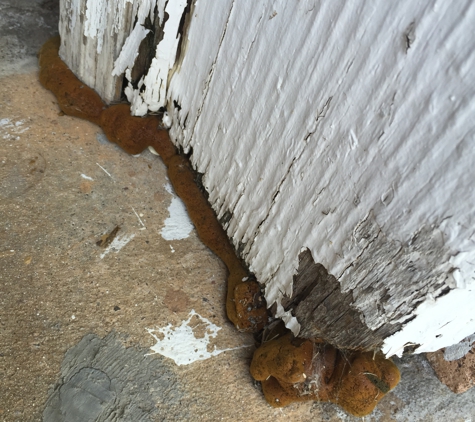 Terminix - Cement, OK. Seal around exterior of garage