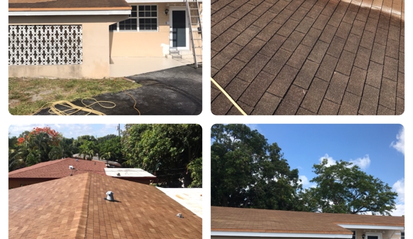 AR&D Inc. Pressure Cleaning - Southwest Ranches, FL. Shingle roof cleaning