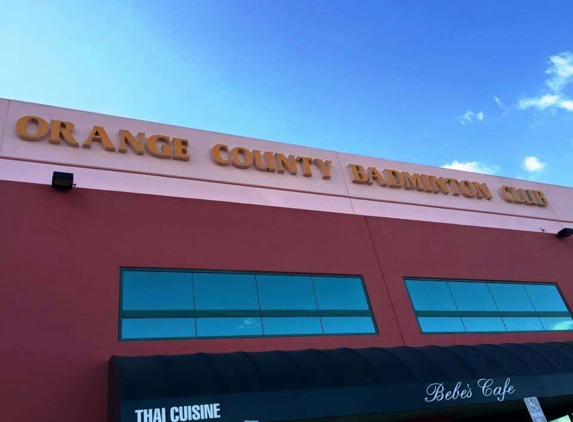 Orange County Badminton Club - Orange, CA. Orange County Badminton Club