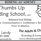 ThumbsUp Riding School LLC