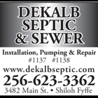 DeKalb Septic & Sewer