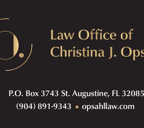 Law Office Of Christina J. Opsahl LLC - St Augustine, FL