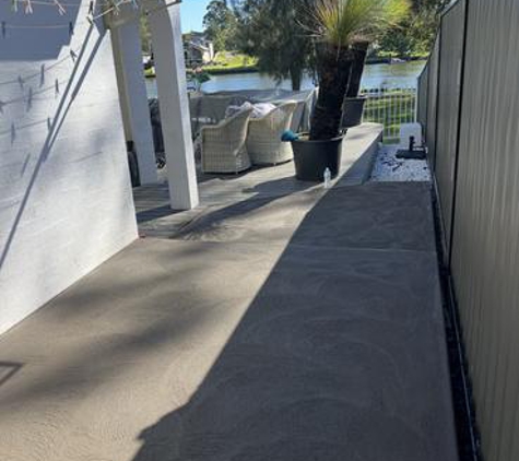 St Andrews Concreting - Raby, NSW. New concrete slab which is going to be for our new spa bath.