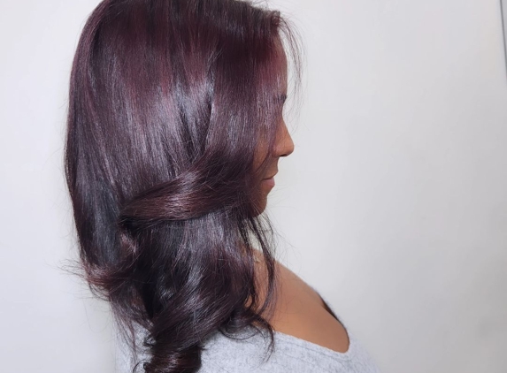 L & M Beauty Salon - New Bedford, MA. color with blow dry and style