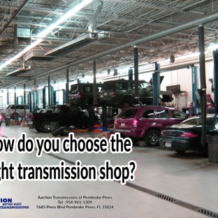 AAction Better Built Transmissions - Pembroke Pines, FL