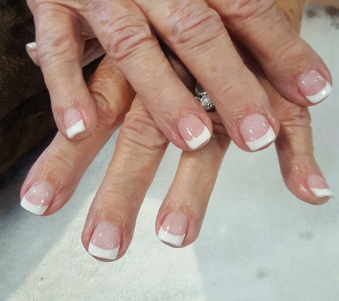 Brilliant Nails & Spa - Laguna Woods, CA. SNS Dipping Powder Pink & White Set!!