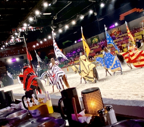 Medieval Times Dinner & Tournament - Schaumburg, IL. Competing Knights