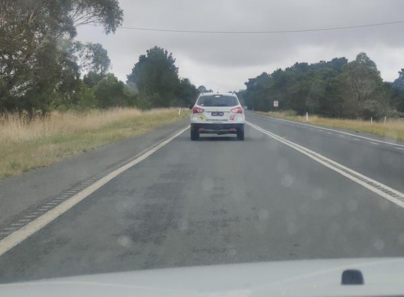 Kev's Fair Dinkum Driving Academy - Ballarat, VIC. Proof, I was there (photo taken by passenger).