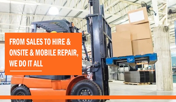 Specialized Forklift Services. From Sales to Hire & Onsite & Mobile repair, we do it all.