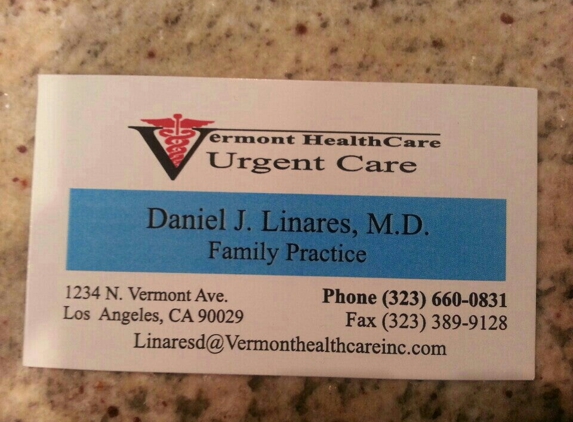 The Urgent Care At Vermont - Los Angeles, CA