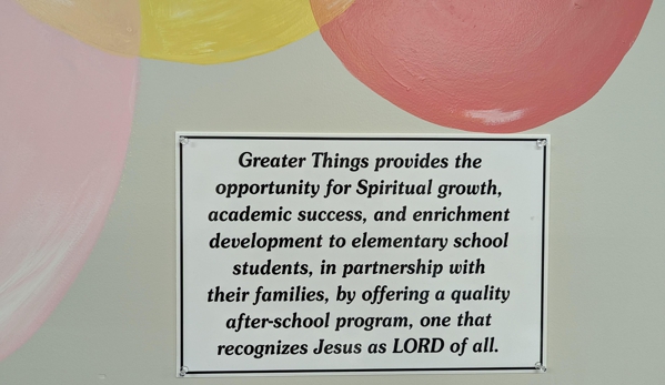 Greater Things Learning Center and Extended Program - Summerville, SC