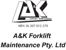 A & K Forklift Maintenance Pty Ltd - Forklifts & Forklift Repairs