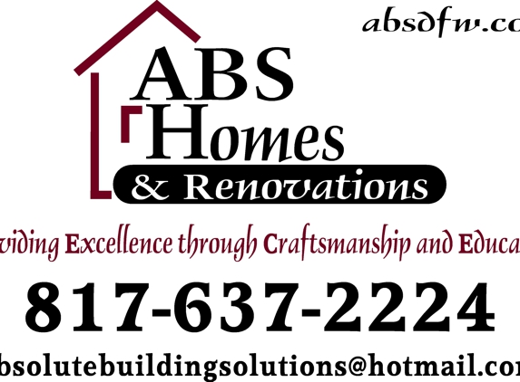 ABS Homes - Fort Worth, TX