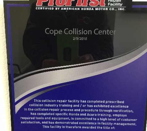 Cope Collision Center - Meridian, ID