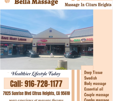 Bella Massage - Citrus Heights, CA