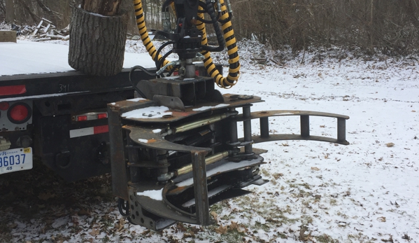 Russell Tree Service - Pinckney, MI. Image of hydraulic saw