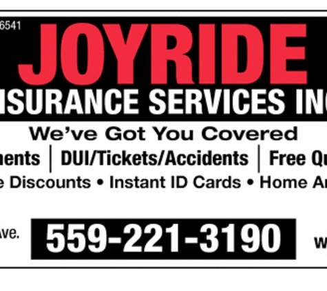 Joyride Insurance Service - Fresno, CA