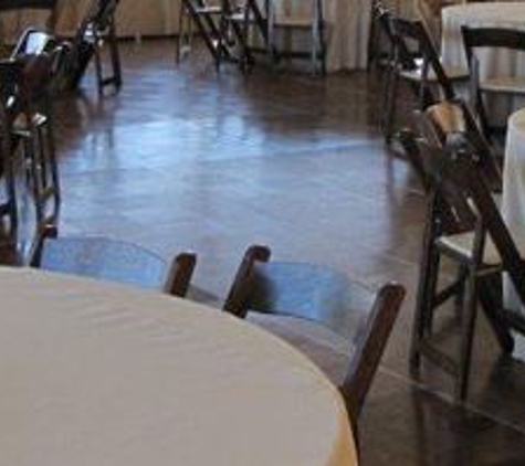 Affairs Party Rental - Escondido, CA. Wedding Tables with Center Pieces