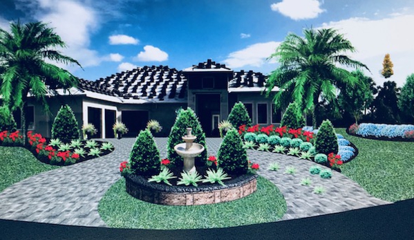 Beck's Nursery, Landscape & Pavers - Port Orange, FL. 3D Desigs