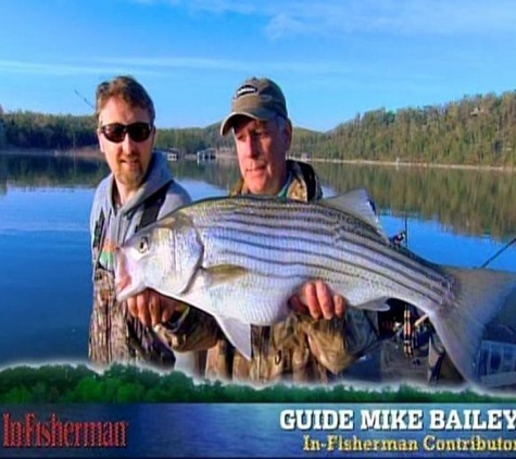 Bailey's Beaver Lake Striper Guide Service - rogers, AR. Beaver Lake Striper Fishing Guide