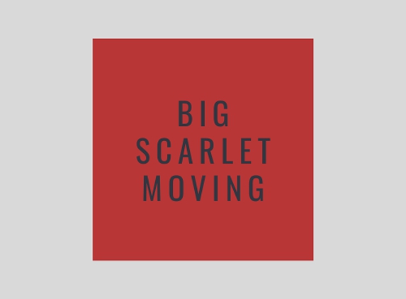 Big Scarlet Moving