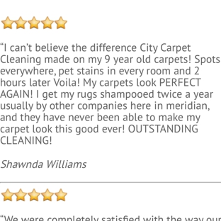 City Carpet Cleaning Certified Master Cleaner - Meridian, MS