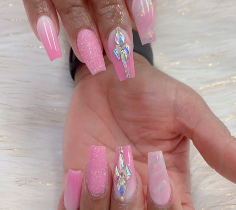 T D Nail Salon Inc - Leesburg, FL. ⚡️⚡️Pretty in pink with sugar glitter and dazzling rhinestones—because your nails deserve to shine.⚡️⚡️

                  ❤️�������� TD Nail Salon ��������❤️                  ☎️ ( 352 ) - 323 - 8888 
���� 600 W Main St Leesburg, FL  34748
����️ Online Booking | https://getabc.net/feedback/appointment?appid=tVH3RYz
���� https://www.tdnailssalon.com/
•
•
•
•
•
•
•
•
•
•
•

#nails #nailart  #nailsofinstagram#manicure    #nailsoftheday #gelnails #beauty #nail #nailsart #naildesign #nailsdesign #nailtech #nailsnailsnails #acrylicnails #nailsonfleek #nailstagram #naildesigns #u #nailartist #instanails #nailstyle #nailinspo #nailpolish #inspire #gelpolish #nailswag #love #nailsalon #glitternails  #unhas