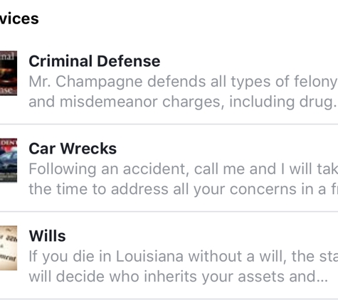 Matthew B Champagne Attorney - Covington, LA