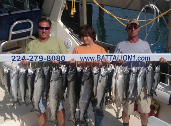 Battalion 1 Fishing Charter - Waukegan, IL