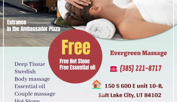 Evergreen Massage - Salt Lake City, UT