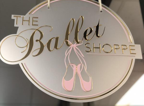 Ballet Shoppe - Corrimal, NSW. The Ballet Shoppe sign over the door