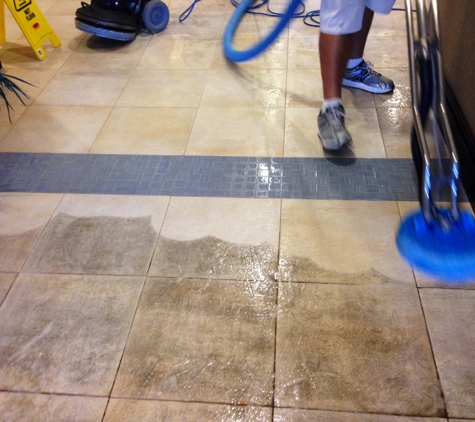 Finishing Touch Carpet and Tile Cleaning. Tile cleaning at its best!!