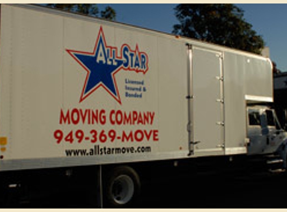 All Star Moving Inc. - San Clemente, CA