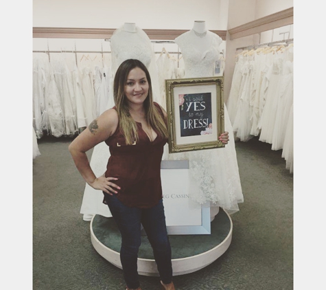 David's Bridal - Fresno, CA. #isaidyestomydress #olegcassini