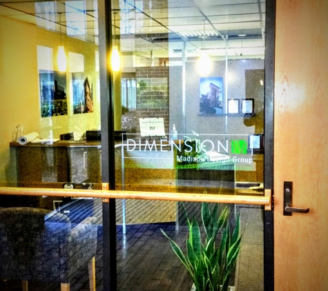 Dimension IV-Madison - Madison, WI. The Dimension IV Madison Group Office Door