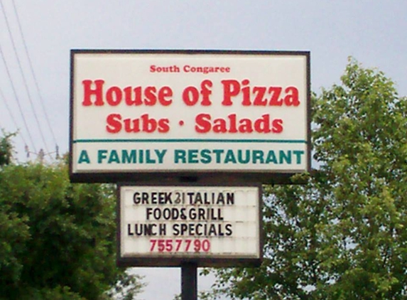 South Congaree House of Pizza & Family Restaurant - West Columbia, SC