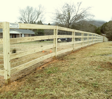 Domestic Fence Company - Pickens, SC