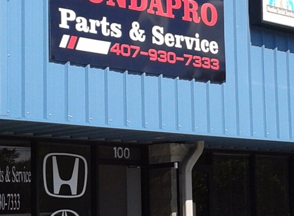Hondapro Parts & Service