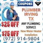 Plumbers Irving TX