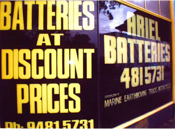 Ariel Batteries Pty Ltd - Clifton Hill, VIC