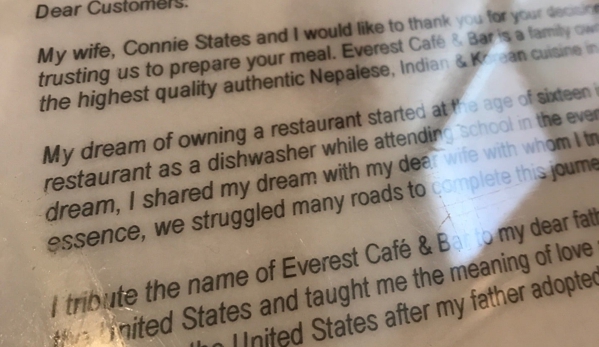 Everest Cafe & Bar - Saint Louis, MO