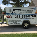 ET Pressure Washing & Window Cleaning - Pressure Washing Equipment & Services