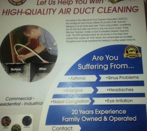 Hy-Quality Air Duct Cleaning - Leavenworth, KS