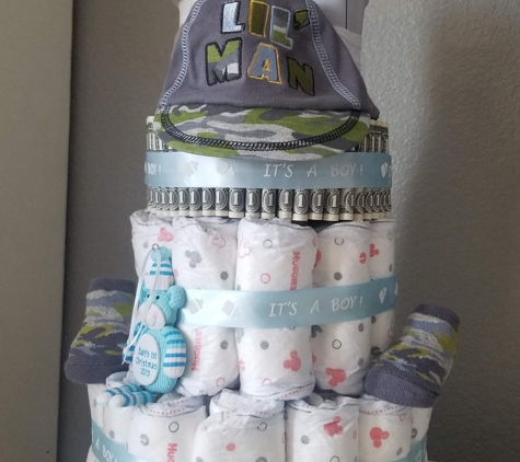 Congratulei - Oakley, CA. Diaper money cake