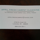 April Fresh Carpet Cleaning