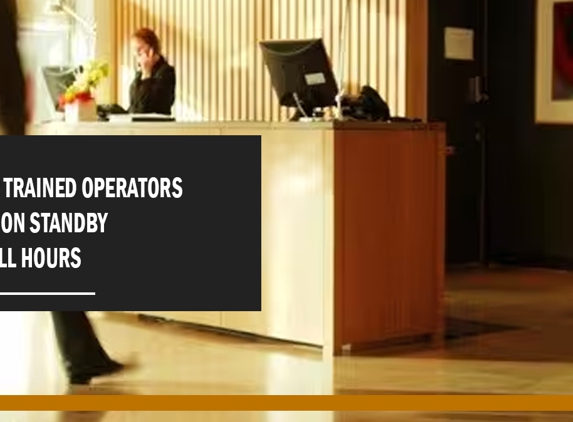 Twenty First Security. Our trained operators are on standby at all hours .